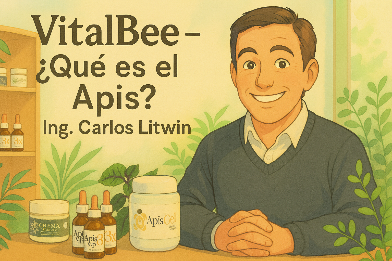 Cargar video: Conocé los beneficios de nuestros productos, explicado por un experto en Apis, el Ing. Carlos Litwin