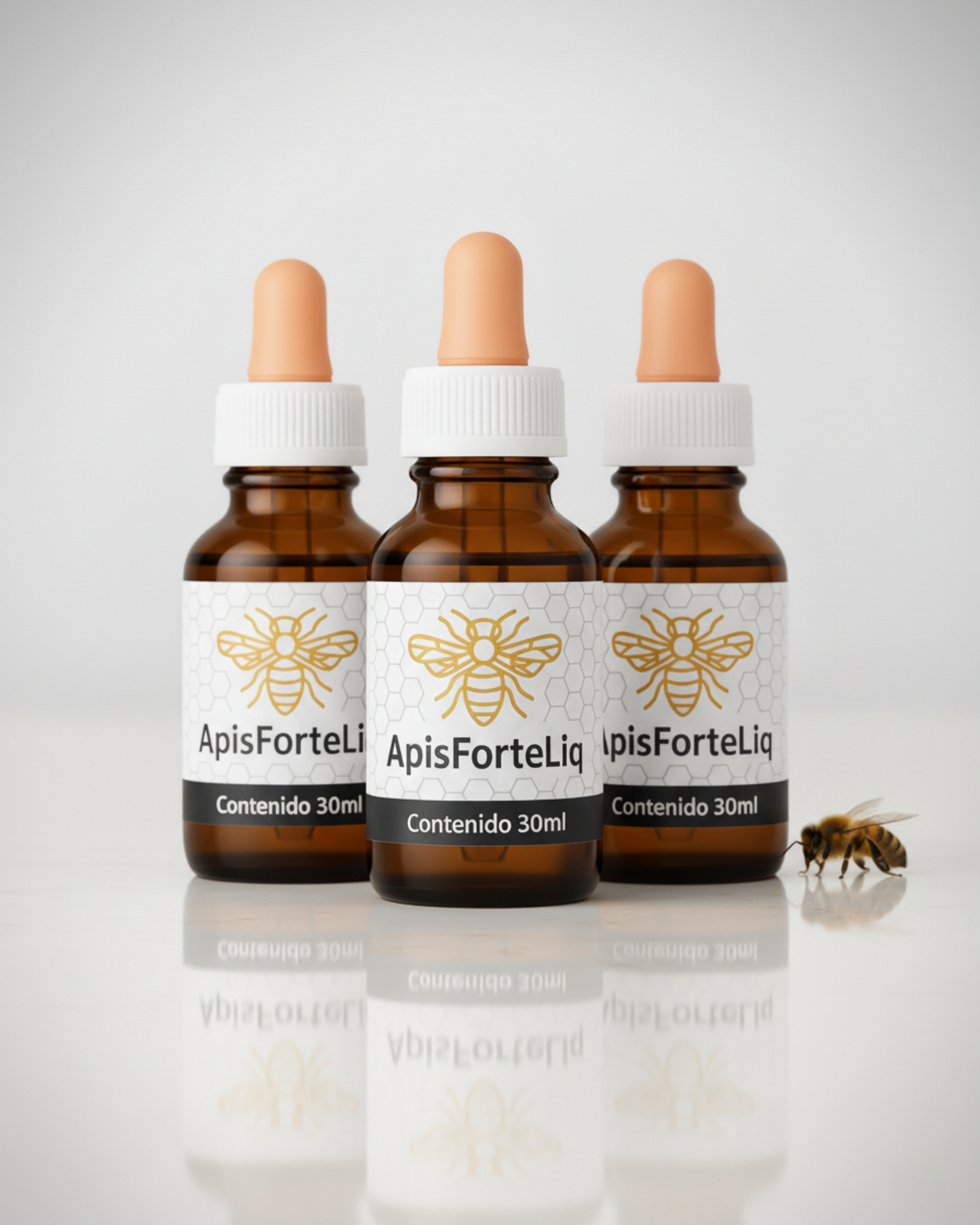 Combo x3 ApisForte 30ml (3 unidades) - Suplemento a Base de Apis de Abejas Para Rendimiento y Alivio